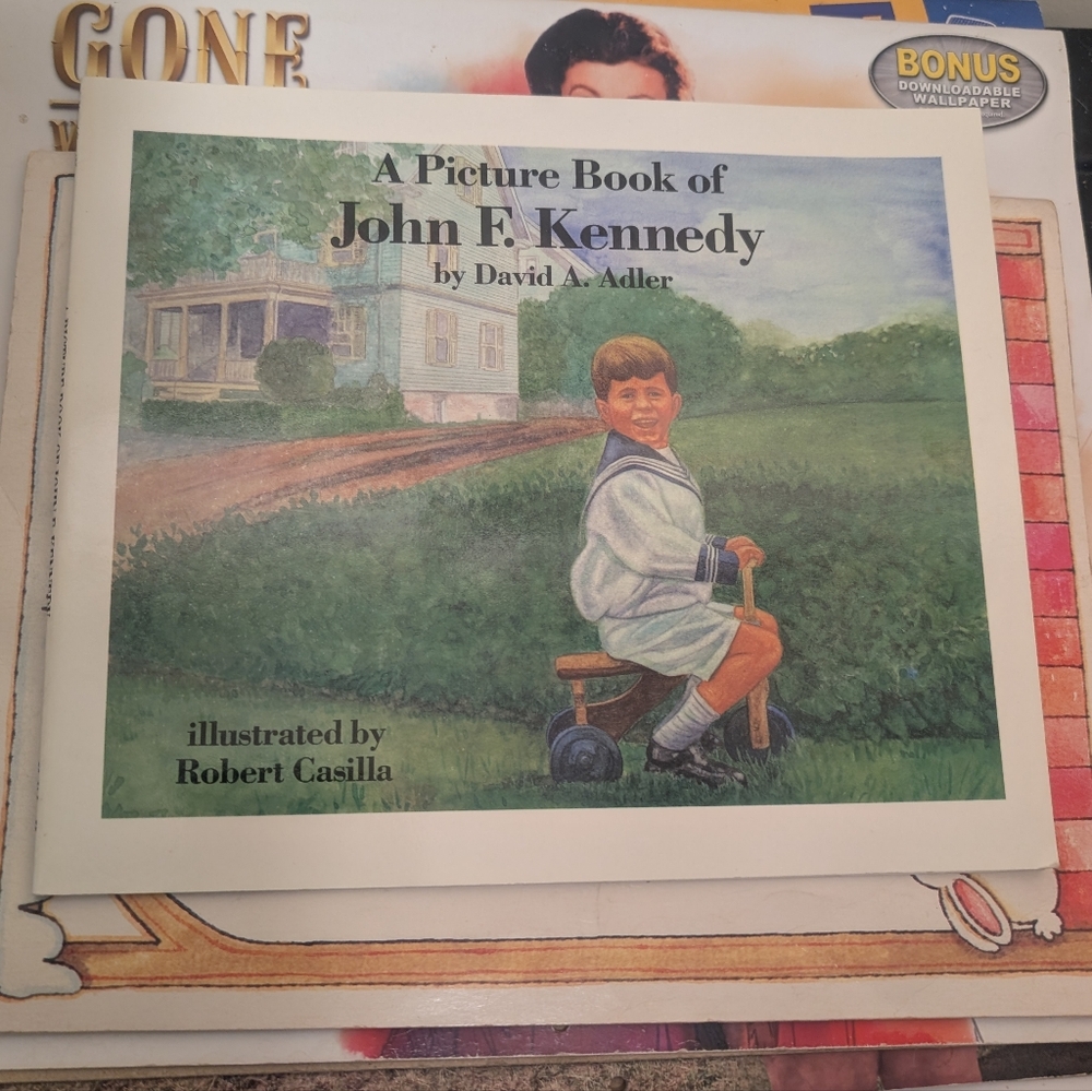 Picture Book of John F. Kennedy JFK By David A. Adler 1991 Vintage Biography
